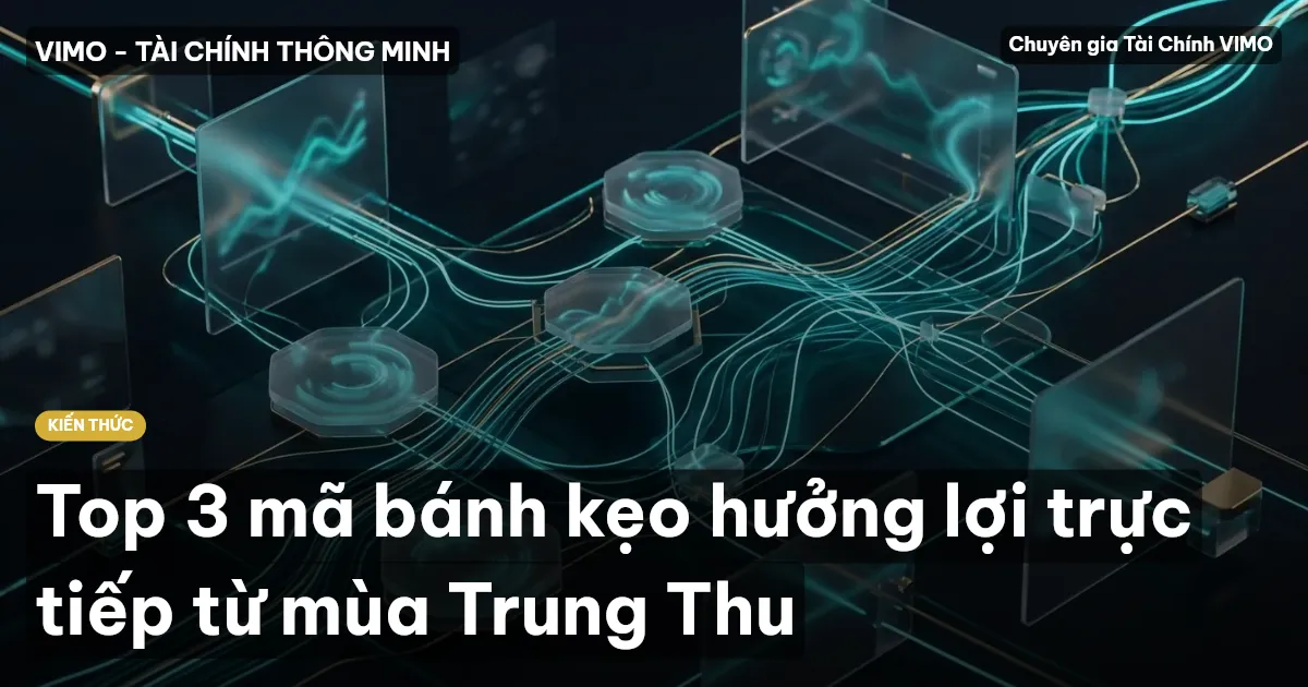 Top 3 mã bánh kẹo hưởng lợi trực tiếp từ mùa Trung Thu