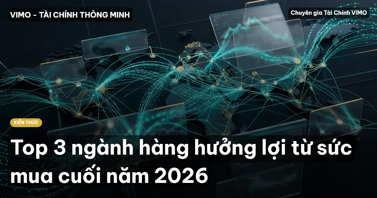 Top 3 ngành hàng hưởng lợi từ sức mua cuối năm 2026