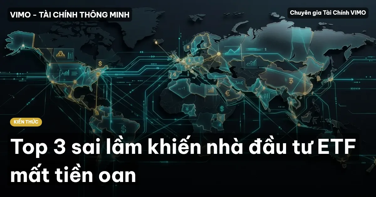 Top 3 sai lầm khiến nhà đầu tư ETF mất tiền oan
