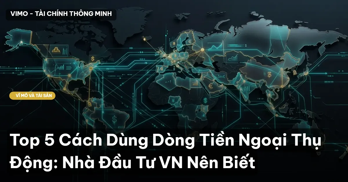 Top 5 Cách Dùng Dòng Tiền Ngoại Thụ Động: Nhà Đầu Tư VN Nên Biết