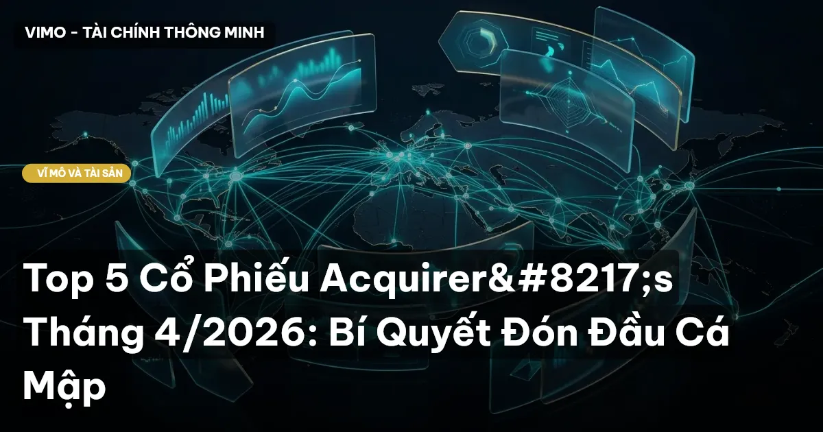 Top 5 Cổ Phiếu Acquirer's Tháng 4/2026: Bí Quyết Đón Đầu Cá Mập