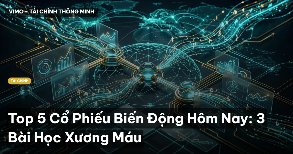 cổ phiếu tăng giảm mạnh