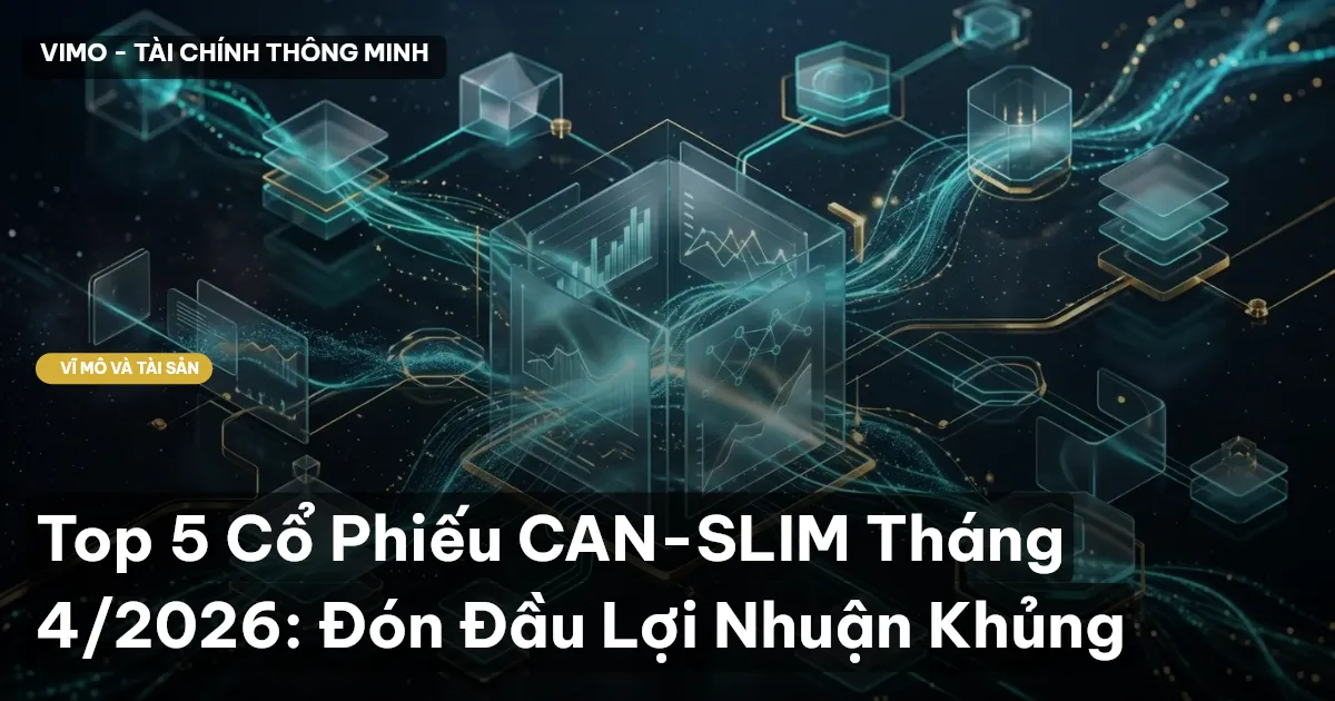 Top 5 Cổ Phiếu CAN-SLIM Tháng 4/2026: Đón Đầu Lợi Nhuận Khủng