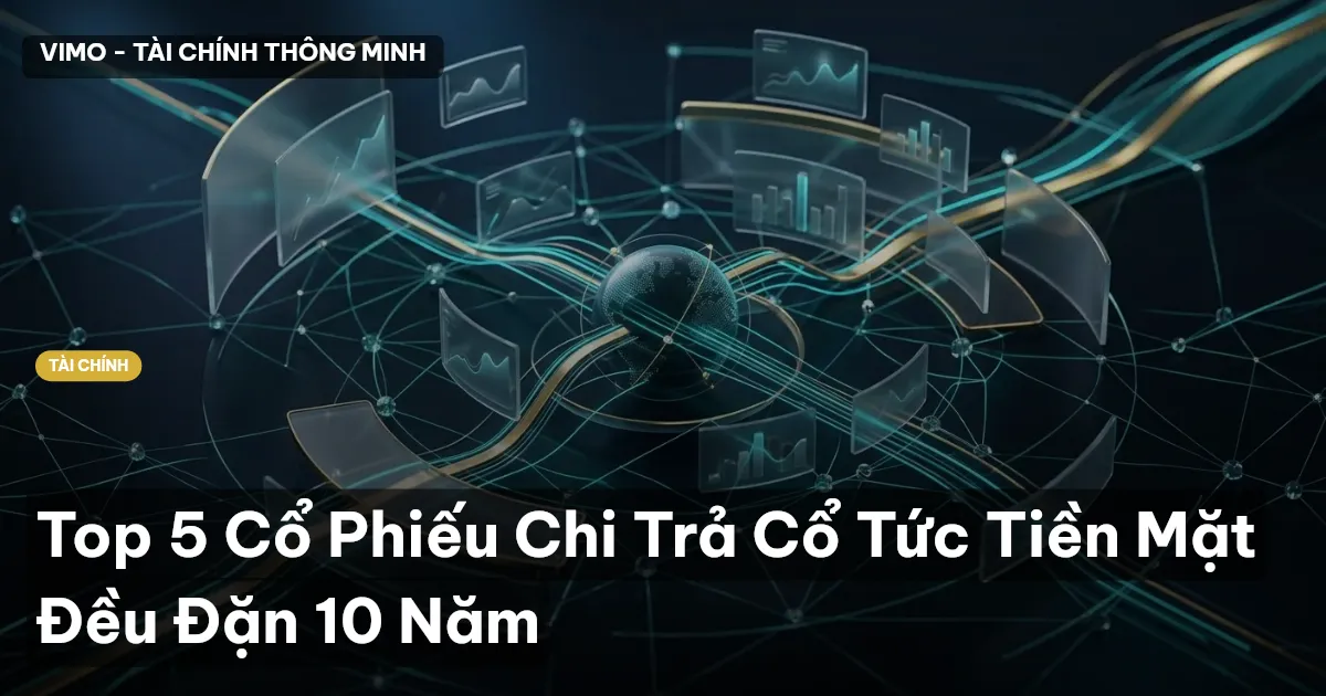 Top 5 Cổ Phiếu Chi Trả Cổ Tức Tiền Mặt Đều Đặn 10 Năm