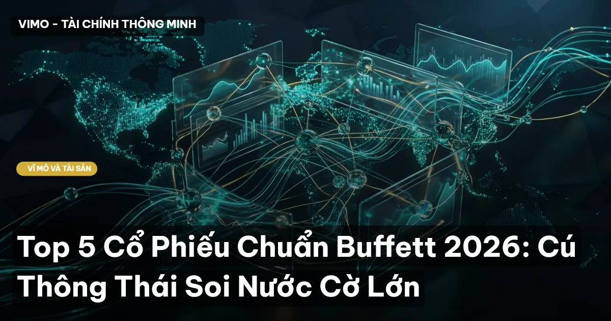 Top 5 Cổ Phiếu Chuẩn Buffett 2026: Cú Thông Thái Soi Nước Cờ Lớn