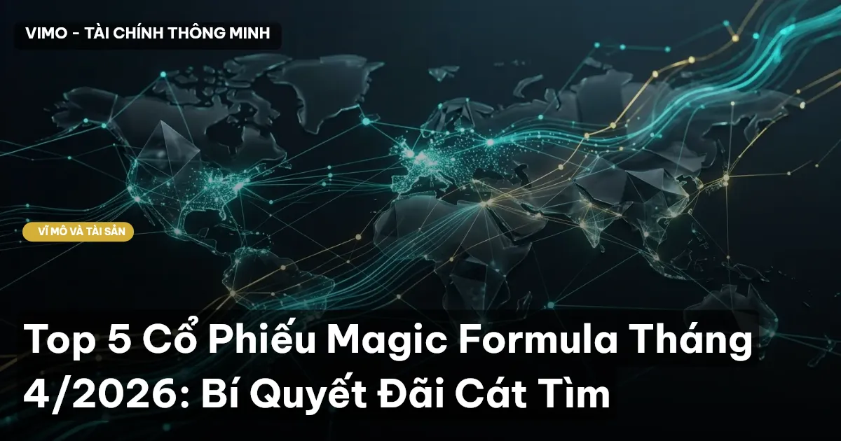 Top 5 Cổ Phiếu Magic Formula Tháng 4/2026: Bí Quyết Đãi Cát Tìm