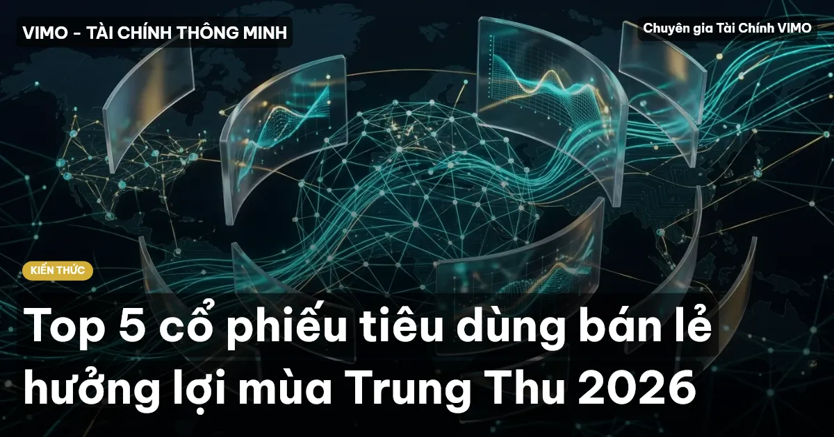 Top 5 cổ phiếu tiêu dùng bán lẻ hưởng lợi mùa Trung Thu 2026
