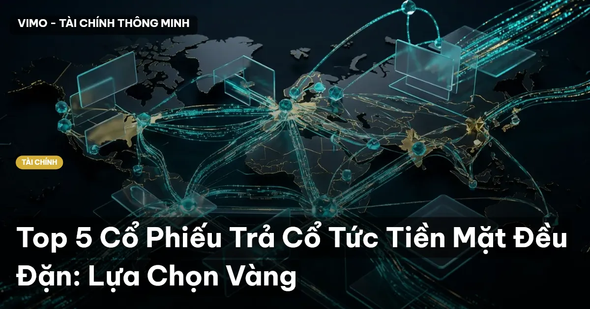 Top 5 Cổ Phiếu Trả Cổ Tức Tiền Mặt Đều Đặn: Lựa Chọn Vàng