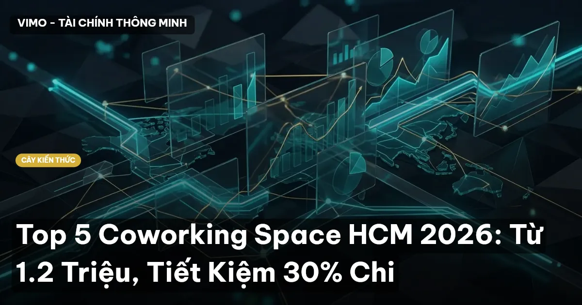 Top 5 Coworking Space HCM 2026: Từ 1.2 Triệu, Tiết Kiệm 30% Chi