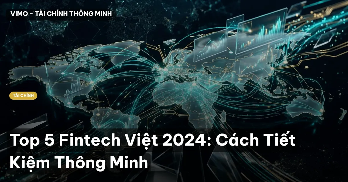 Top 5 Fintech Việt 2024: Cách Tiết Kiệm Thông Minh