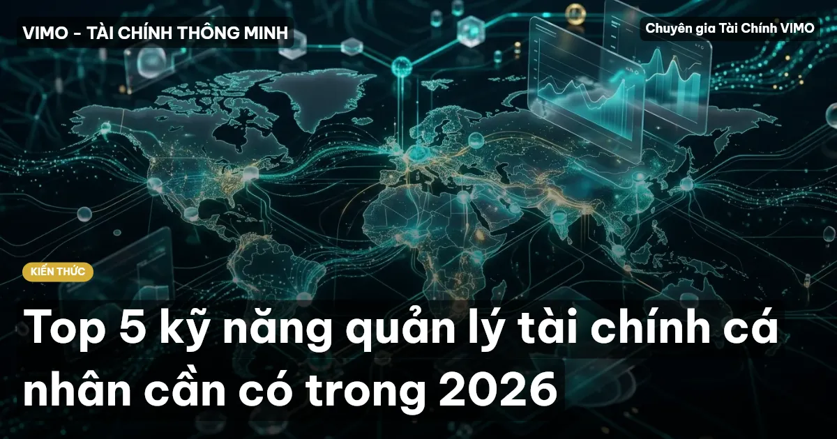 Top 5 kỹ năng quản lý tài chính cá nhân cần có trong 2026