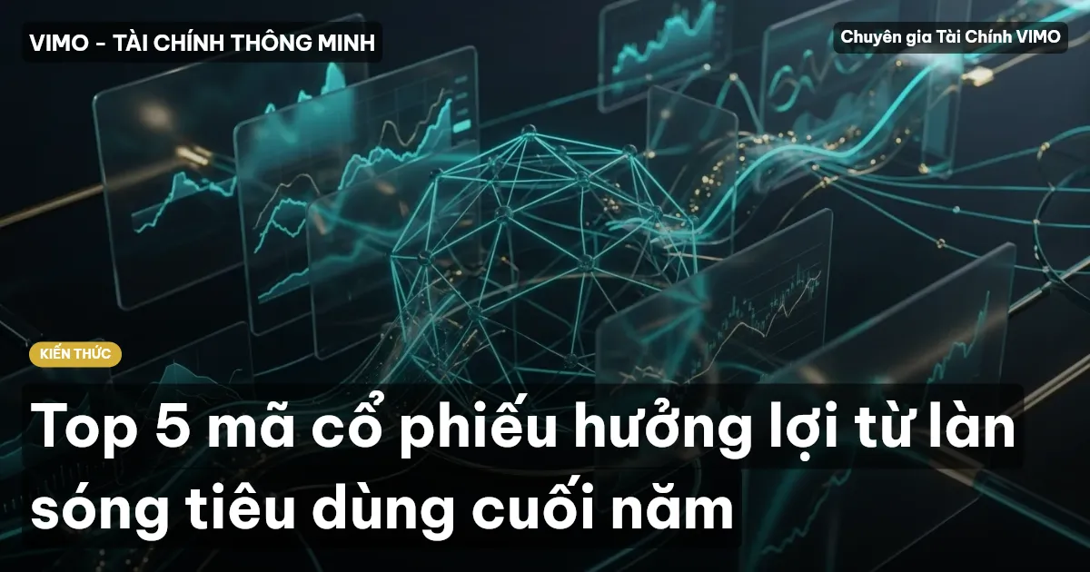Top 5 mã cổ phiếu hưởng lợi từ làn sóng tiêu dùng cuối năm