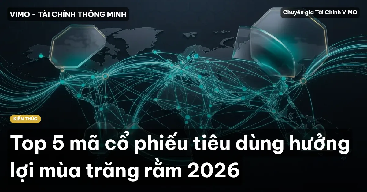 Top 5 mã cổ phiếu tiêu dùng hưởng lợi mùa trăng rằm 2026