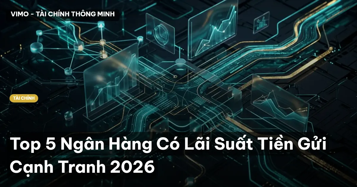 Top 5 Ngân Hàng Có Lãi Suất Tiền Gửi Cạnh Tranh 2026