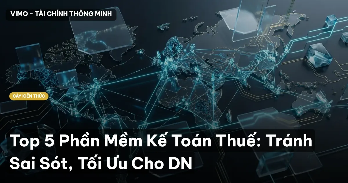 Top 5 Phần Mềm Kế Toán Thuế: Tránh Sai Sót, Tối Ưu Cho DN