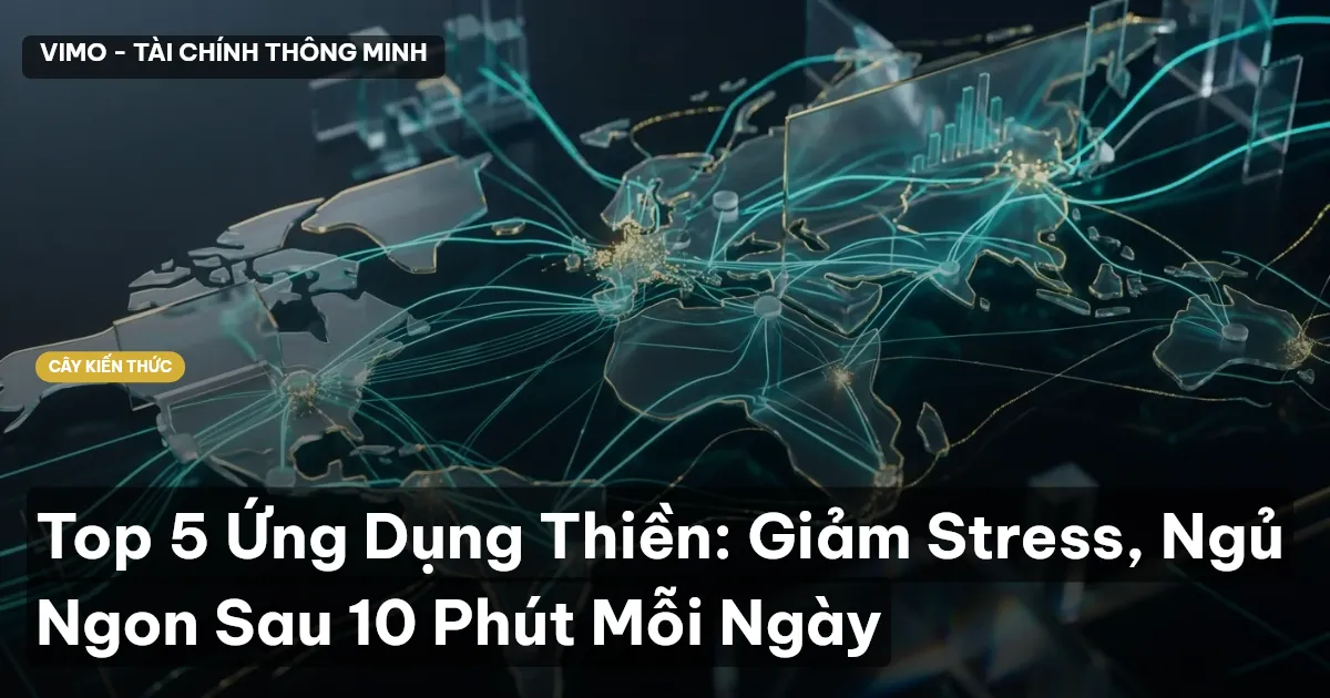 Top 5 Ứng Dụng Thiền: Giảm Stress, Ngủ Ngon Sau 10 Phút Mỗi Ngày
