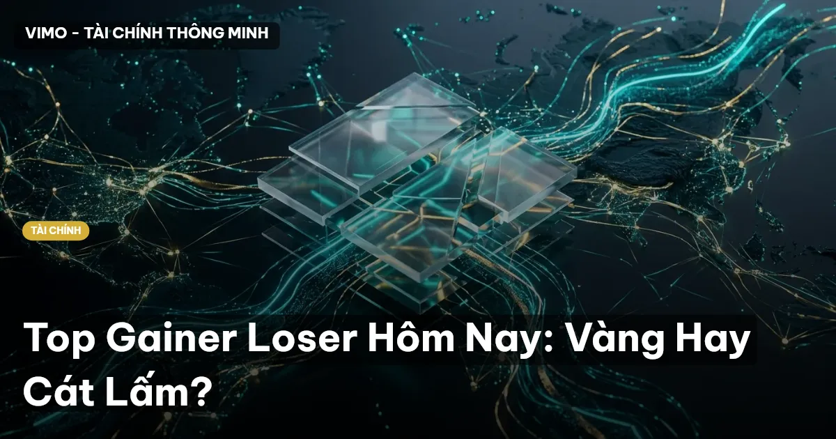 Top Gainer Loser Hôm Nay: Vàng Hay Cát Lấm?
