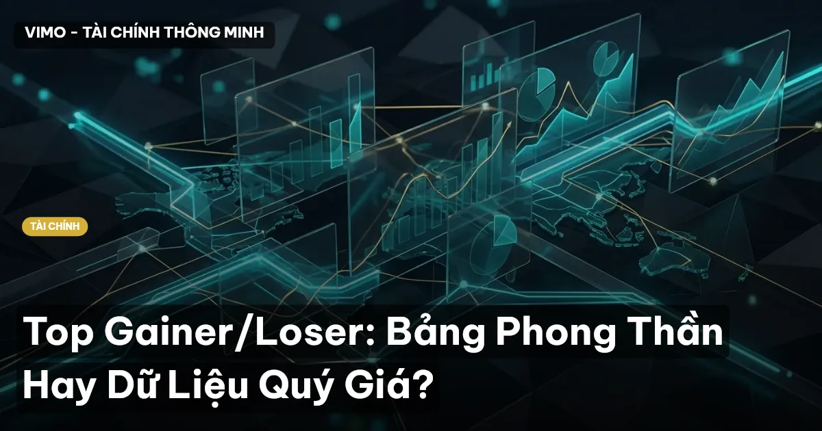 cổ phiếu top gainer loser