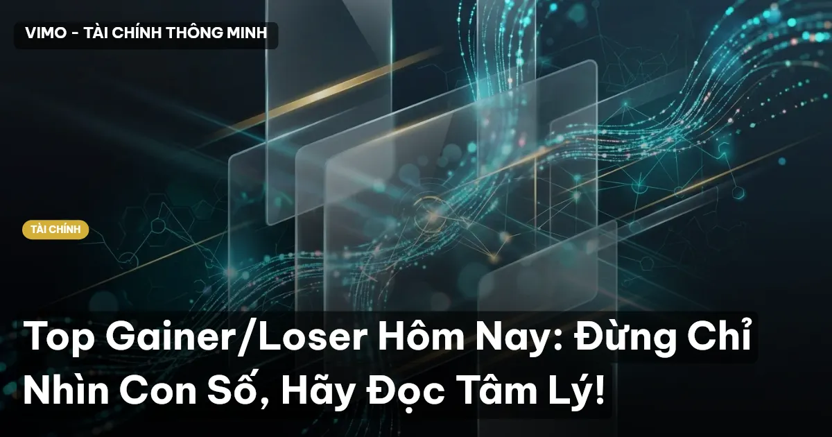 Top Gainer/Loser Hôm Nay: Đừng Chỉ Nhìn Con Số, Hãy Đọc Tâm Lý!
