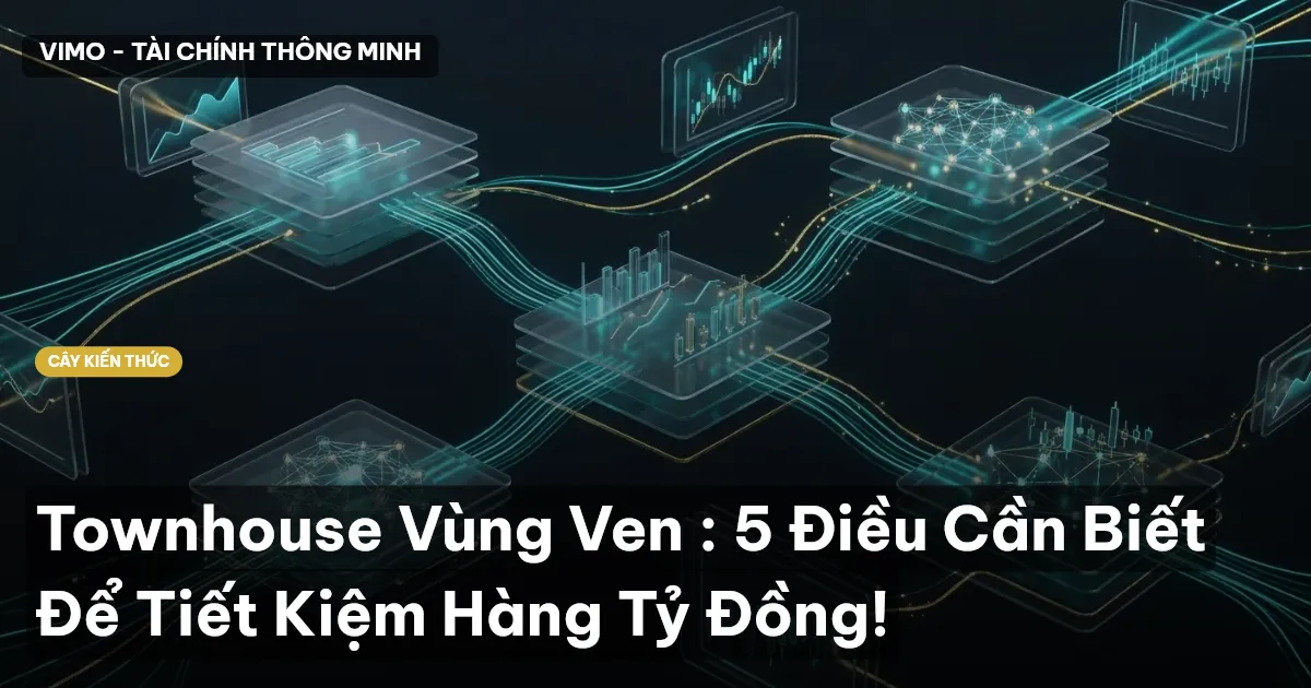 Townhouse Vùng Ven : 5 Điều Cần Biết Để Tiết Kiệm Hàng Tỷ Đồng!
