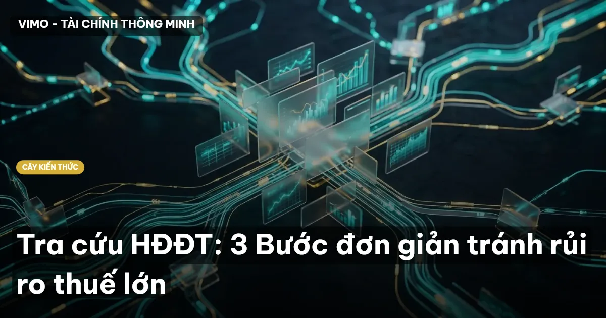 Tra cứu HĐĐT: 3 Bước đơn giản tránh rủi ro thuế lớn