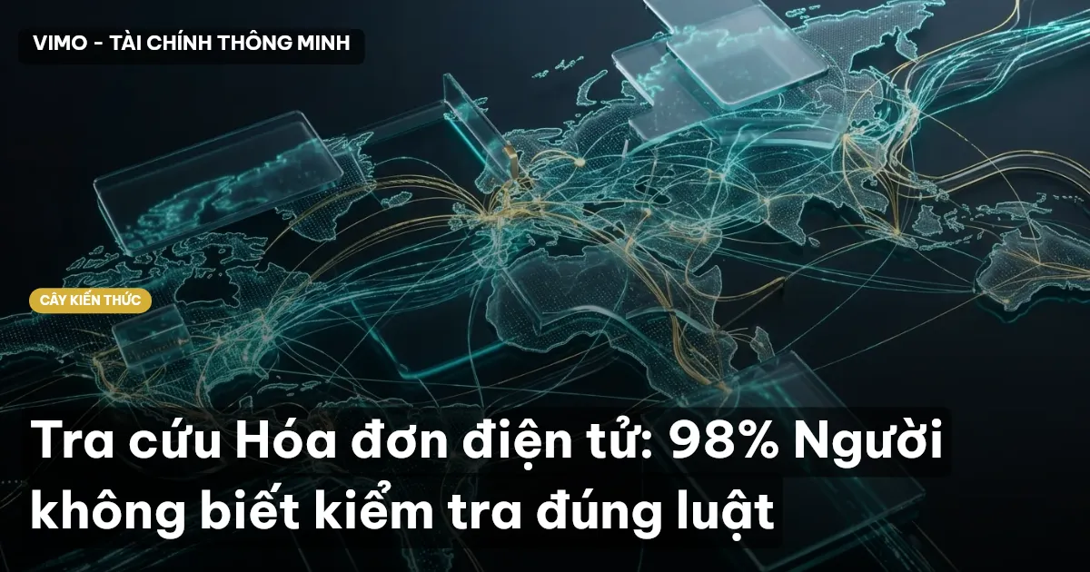 Tra cứu Hóa đơn điện tử: 98% Người không biết kiểm tra đúng luật