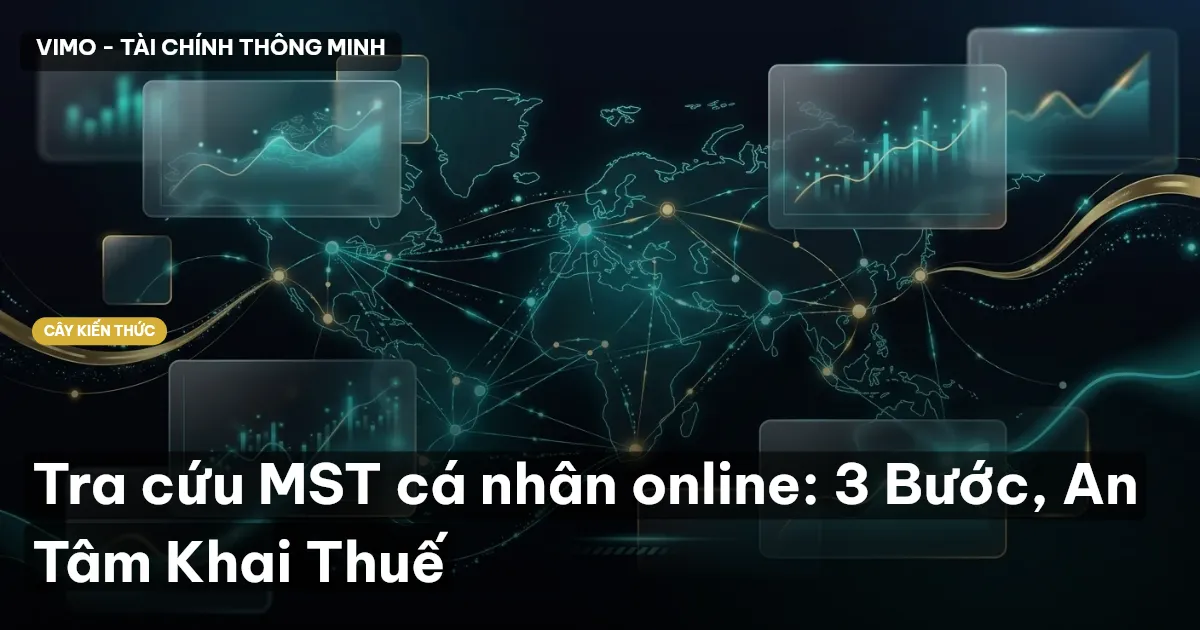Tra cứu MST cá nhân online: 3 Bước, An Tâm Khai Thuế