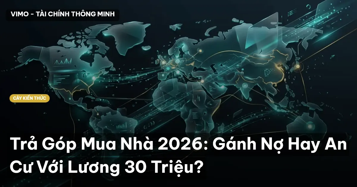 Trả Góp Mua Nhà 2026: Gánh Nợ Hay An Cư Với Lương 30 Triệu?