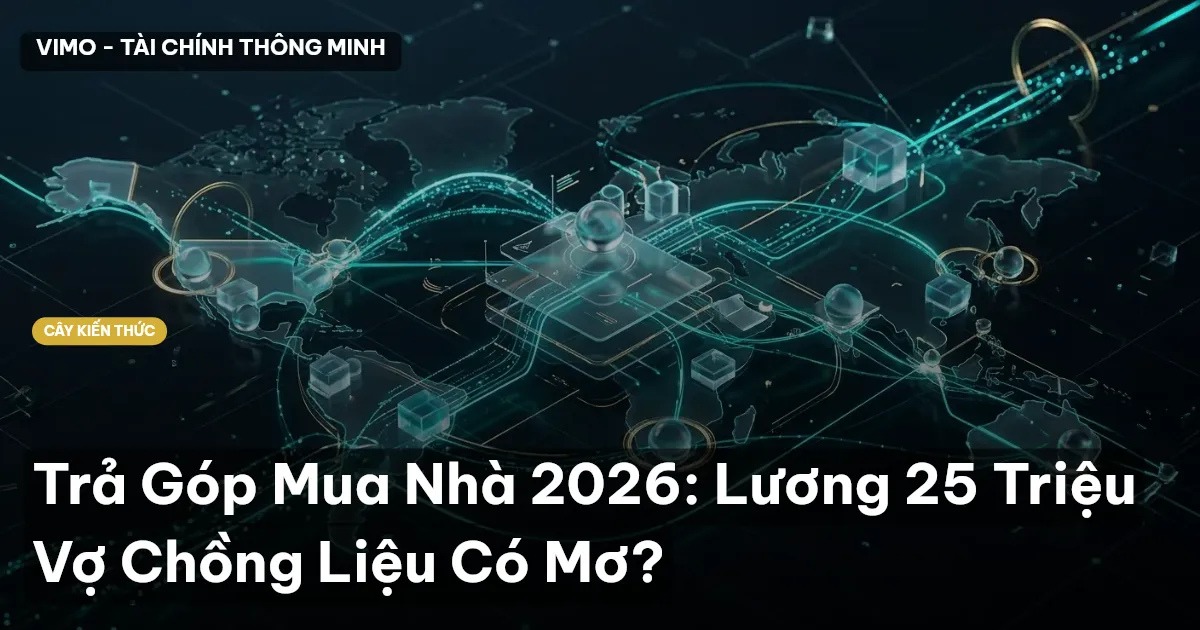 Trả Góp Mua Nhà 2026: Lương 25 Triệu Vợ Chồng Liệu Có Mơ?