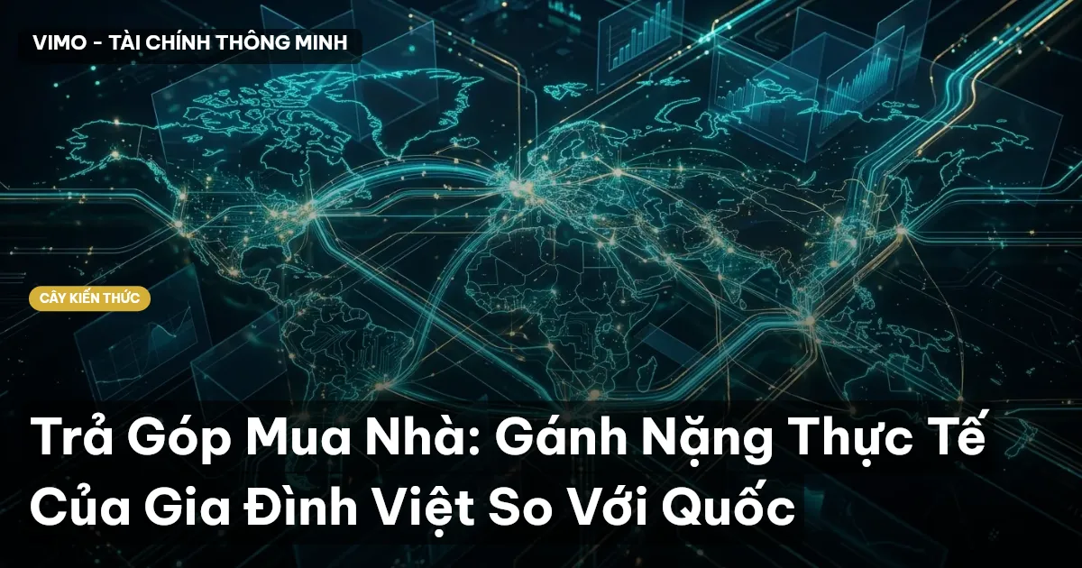 Trả Góp Mua Nhà: Gánh Nặng Thực Tế Của Gia Đình Việt So Với Quốc