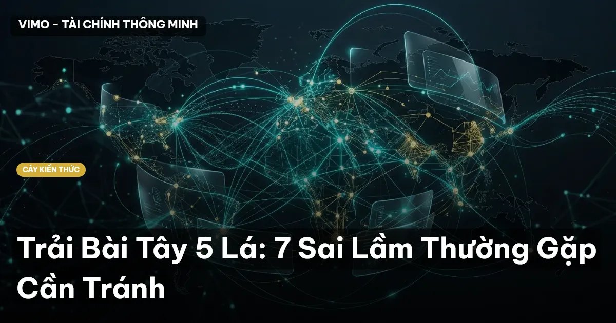 Trải Bài Tây 5 Lá: 7 Sai Lầm Thường Gặp Cần Tránh