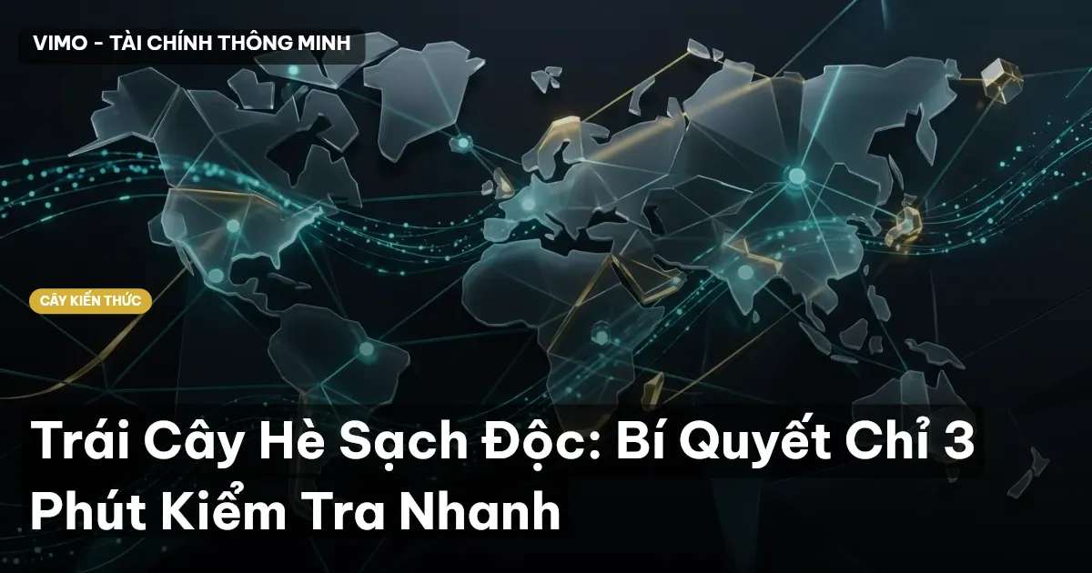 Trái Cây Hè Sạch Độc: Bí Quyết Chỉ 3 Phút Kiểm Tra Nhanh