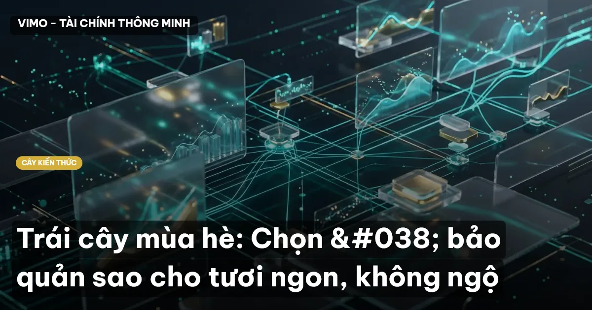 Trái cây mùa hè: Chọn & bảo quản sao cho tươi ngon, không ngộ