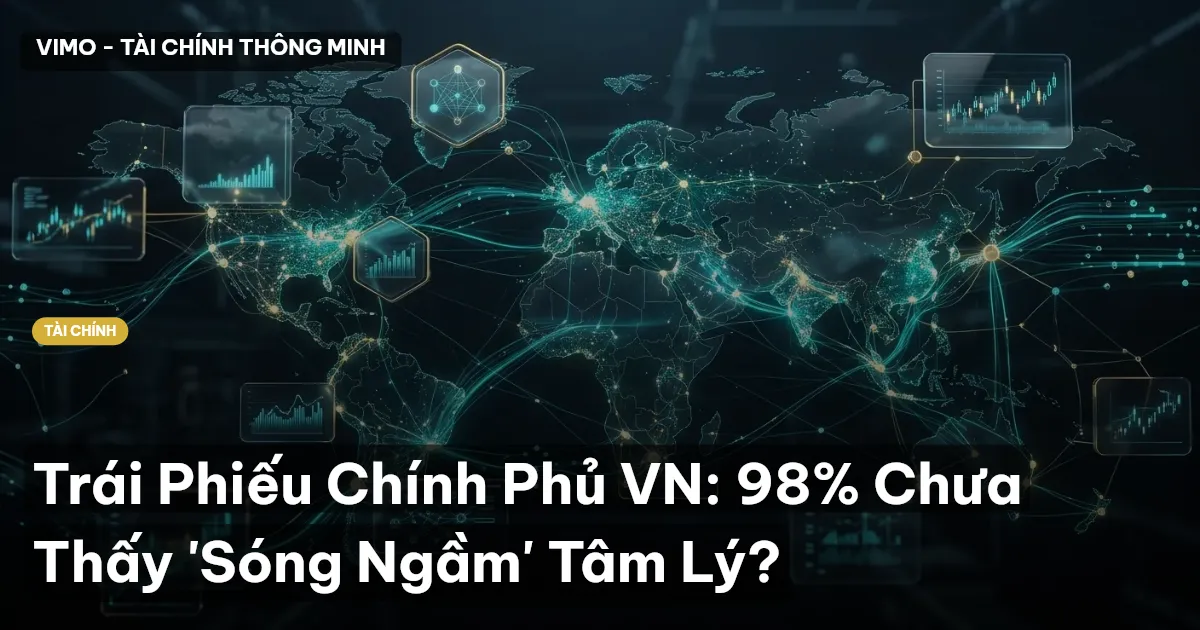 Trái Phiếu Chính Phủ VN: 98% Chưa Thấy 'Sóng Ngầm' Tâm Lý?