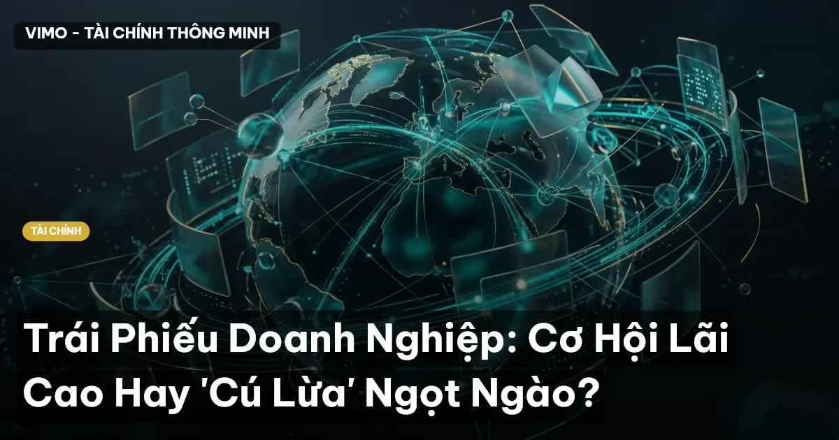 Trái Phiếu Doanh Nghiệp: Cơ Hội Lãi Cao Hay 'Cú Lừa' Ngọt Ngào?