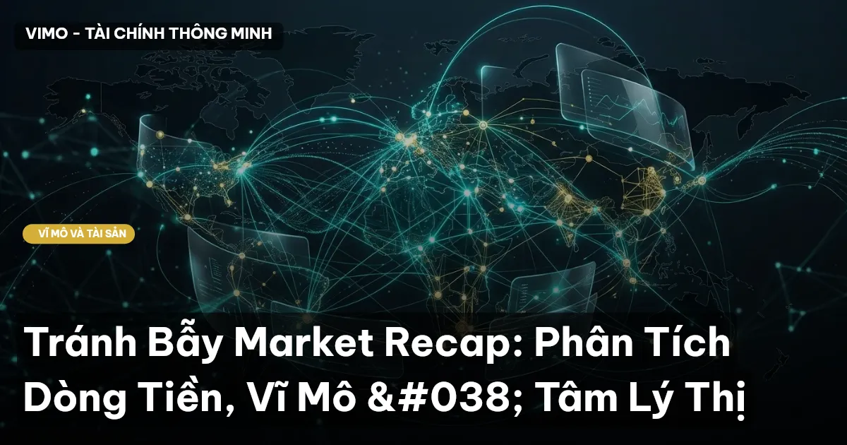 Tránh Bẫy Market Recap: Phân Tích Dòng Tiền, Vĩ Mô & Tâm Lý Thị