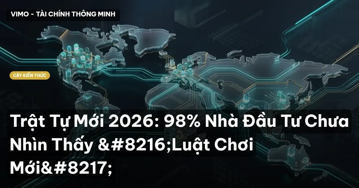 Trật Tự Mới 2026: 98% Nhà Đầu Tư Chưa Nhìn Thấy ‘Luật Chơi Mới’