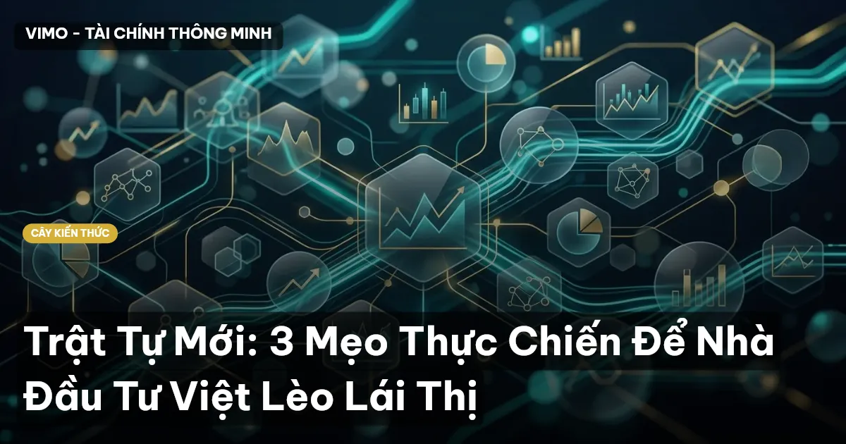 Trật Tự Mới: 3 Mẹo Thực Chiến Để Nhà Đầu Tư Việt Lèo Lái Thị