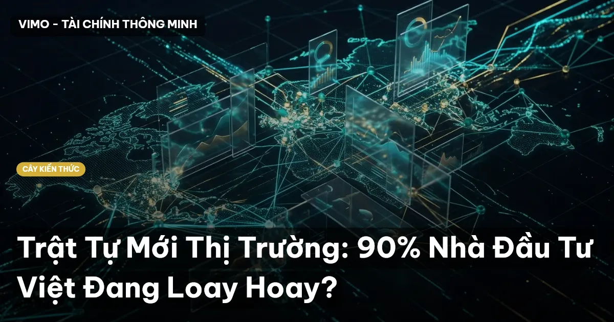 Trật Tự Mới Thị Trường: 90% Nhà Đầu Tư Việt Đang Loay Hoay?