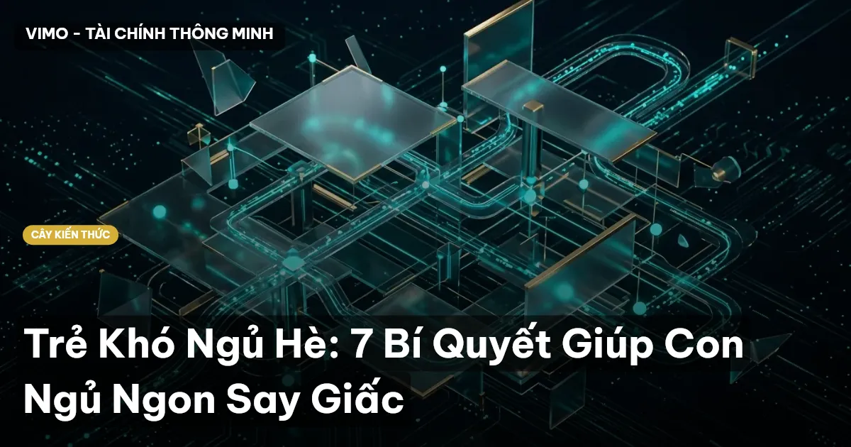 Trẻ Khó Ngủ Hè: 7 Bí Quyết Giúp Con Ngủ Ngon Say Giấc