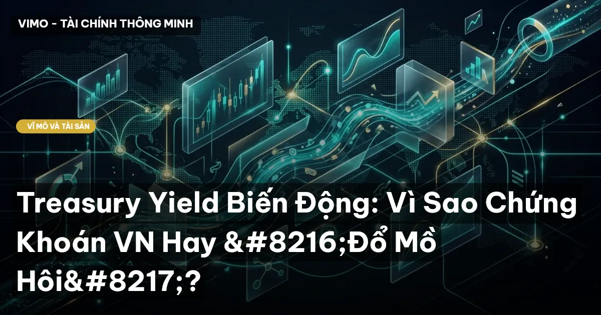 Treasury Yield Biến Động: Vì Sao Chứng Khoán VN Hay ‘Đổ Mồ Hôi’?