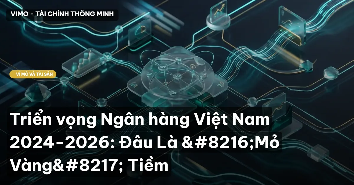 Triển vọng Ngân hàng Việt Nam 2024-2026: Đâu Là 'Mỏ Vàng' Tiềm