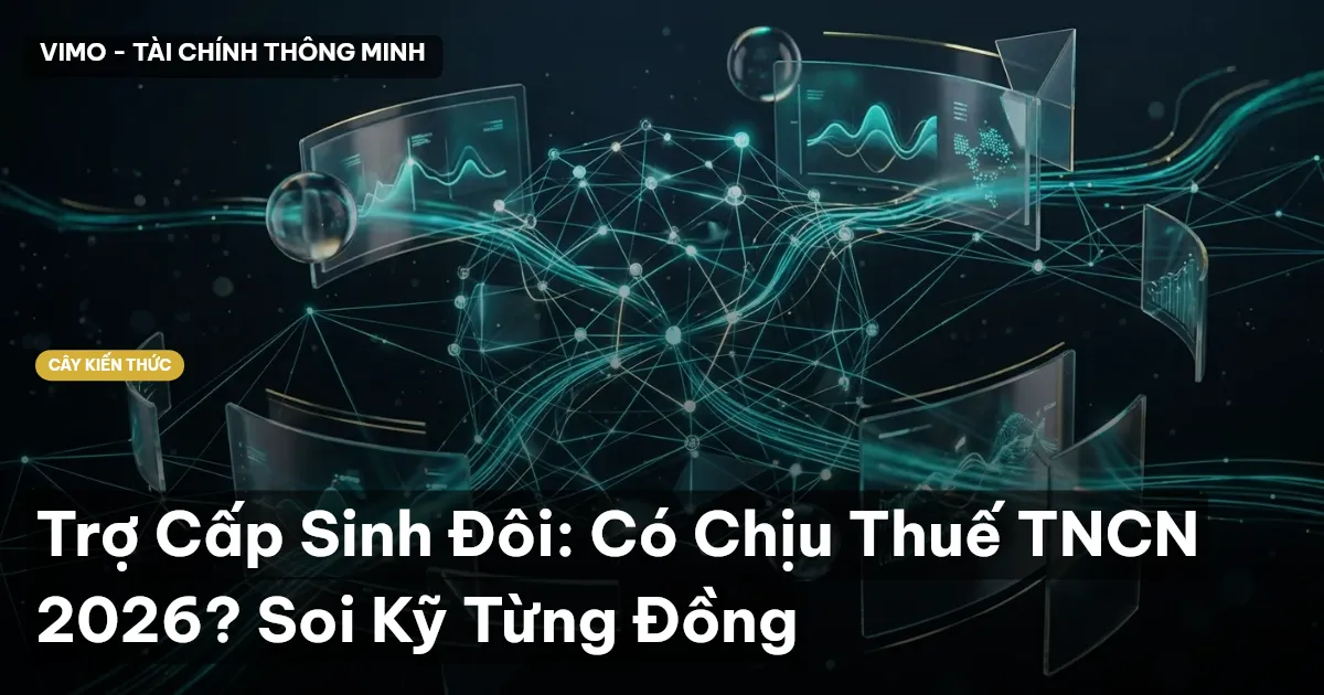 Trợ Cấp Sinh Đôi: Có Chịu Thuế TNCN 2026? Soi Kỹ Từng Đồng