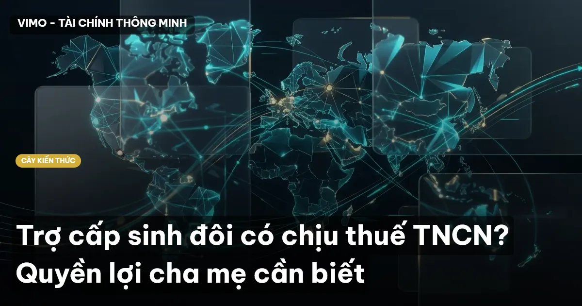 Trợ cấp sinh đôi có chịu thuế TNCN? Quyền lợi cha mẹ cần biết