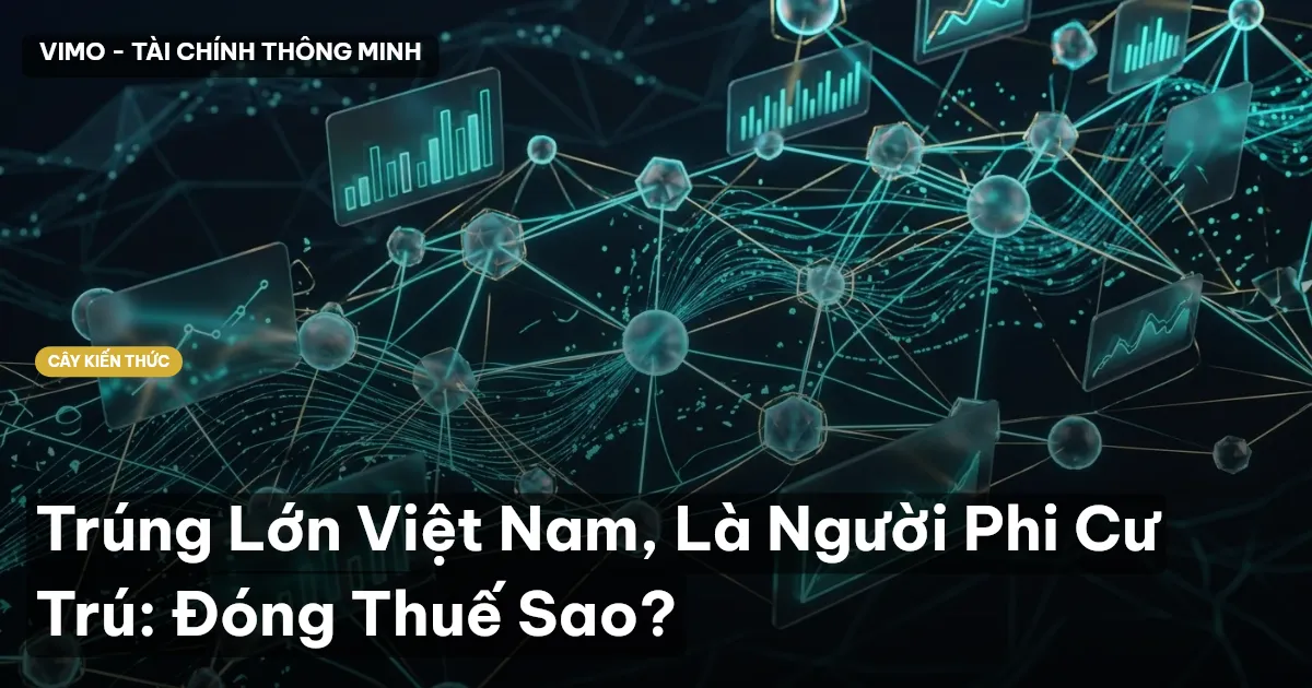 Trúng Lớn Việt Nam, Là Người Phi Cư Trú: Đóng Thuế Sao?