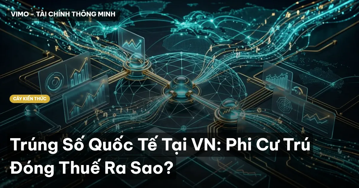 Trúng Số Quốc Tế Tại VN: Phi Cư Trú Đóng Thuế Ra Sao?