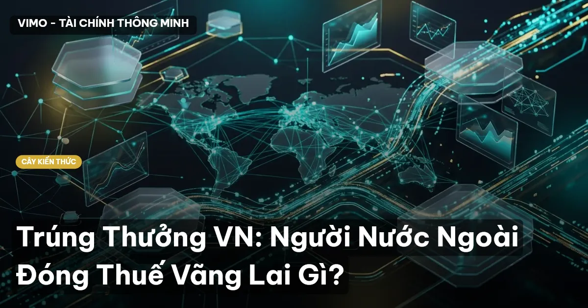 Trúng Thưởng VN: Người Nước Ngoài Đóng Thuế Vãng Lai Gì?