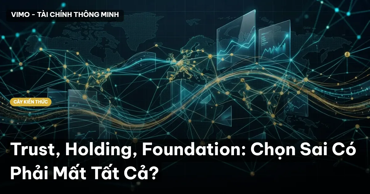 Trust, Holding, Foundation: Chọn Sai Có Phải Mất Tất Cả?