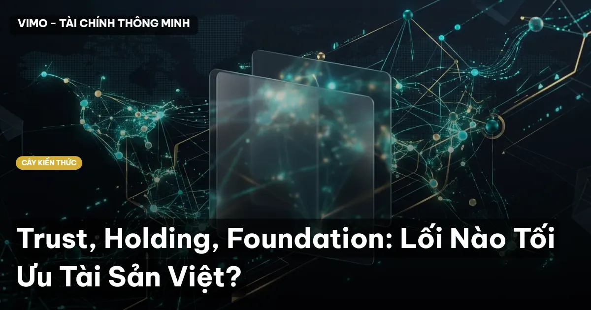 Trust, Holding, Foundation: Lối Nào Tối Ưu Tài Sản Việt?