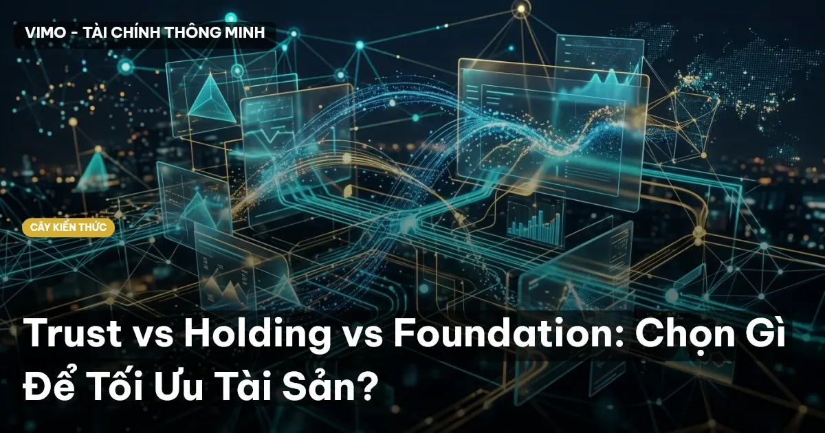 Trust vs Holding vs Foundation: Chọn Gì Để Tối Ưu Tài Sản?